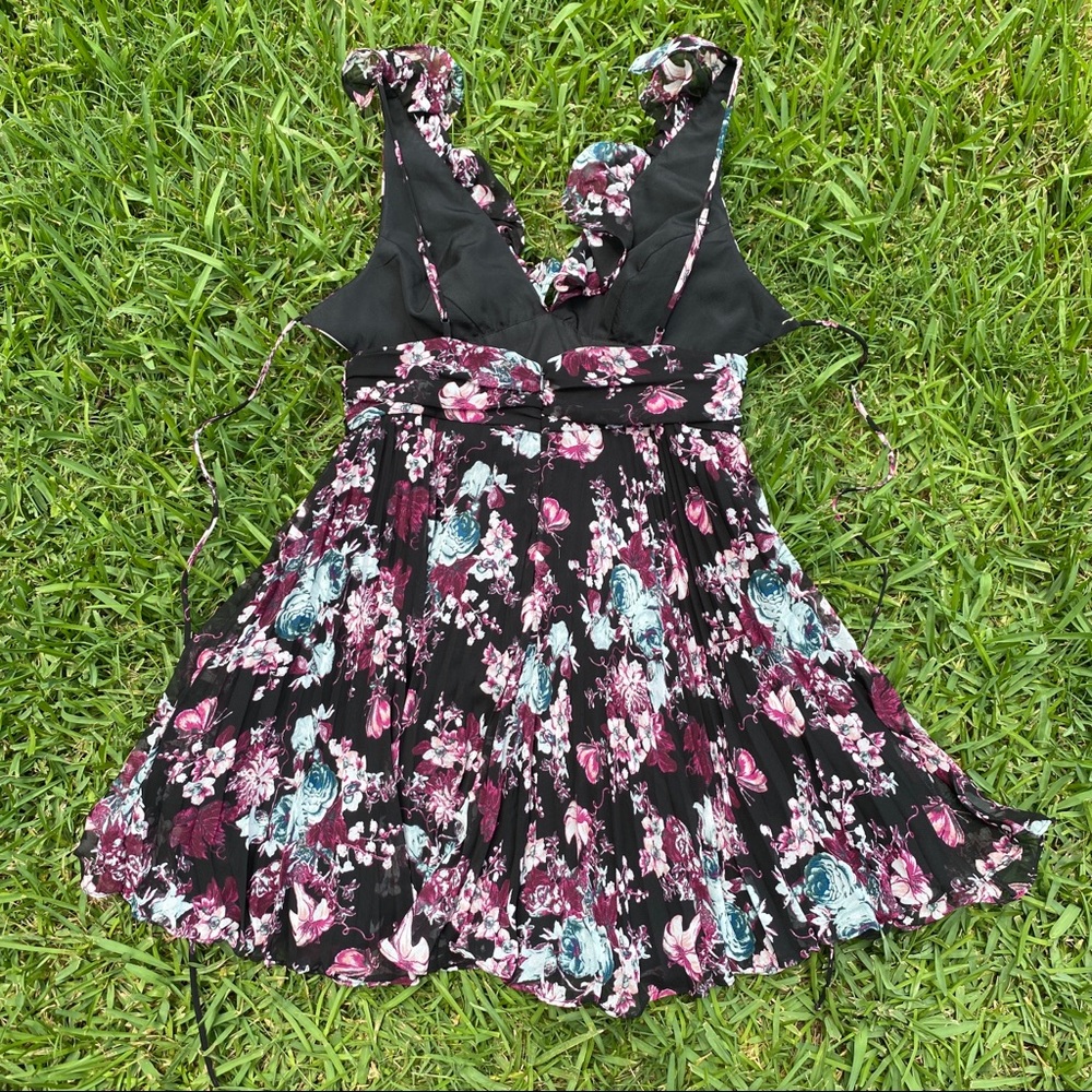 BDCGeneration Ruffled Brulee Multi Open Back Dress - Picture 2 of 4